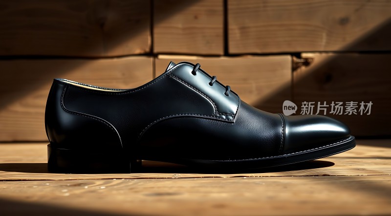 黑色皮鞋经典优雅