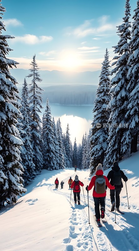 雪地徒步探险之旅