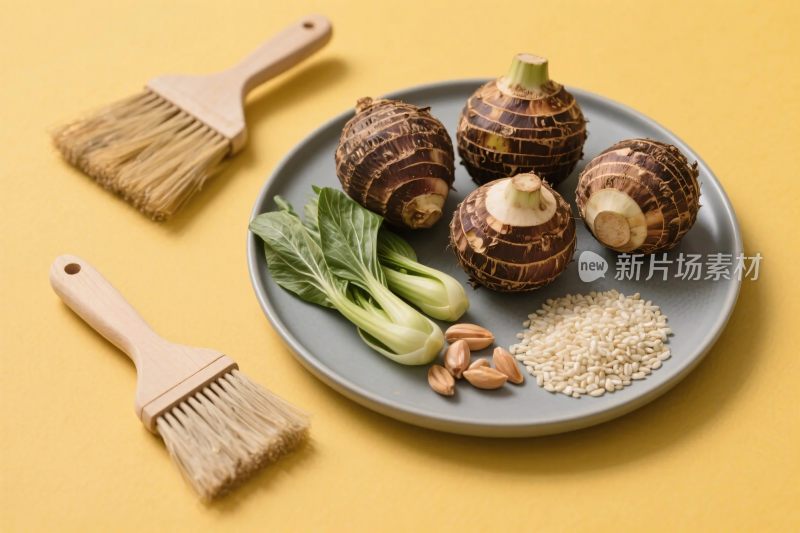 食材刷子组合展示