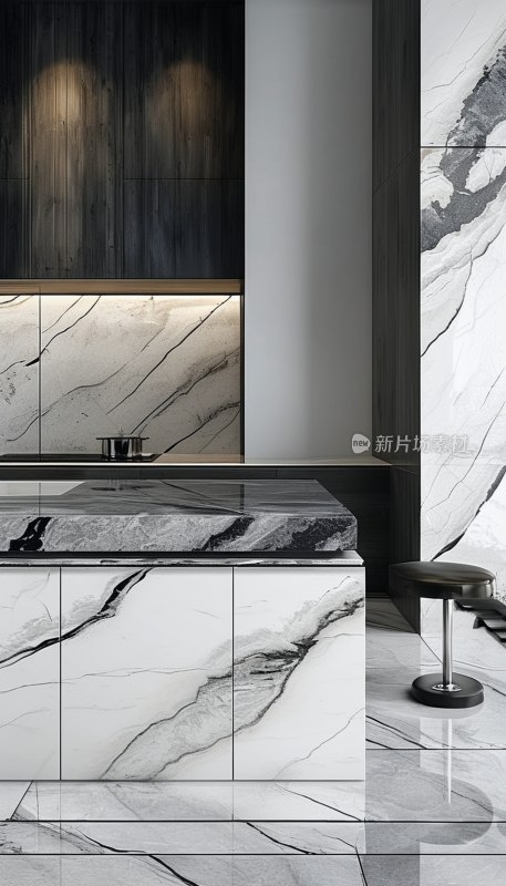 大理石瓷砖背景墙