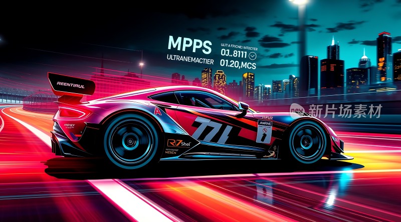 赛车竞速速度与激情的碰撞