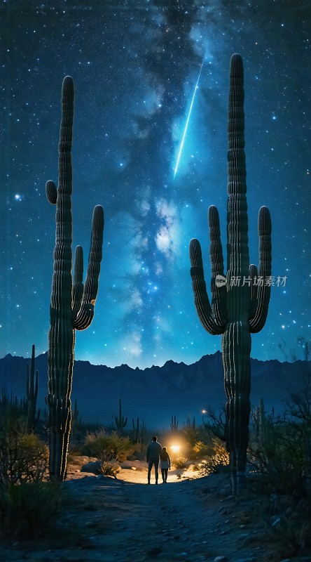 星空下的沙漠之旅