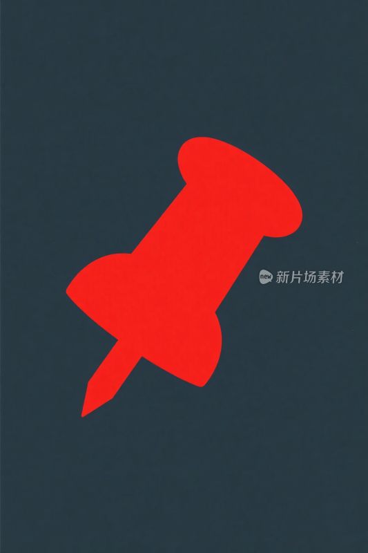 红色图钉图标