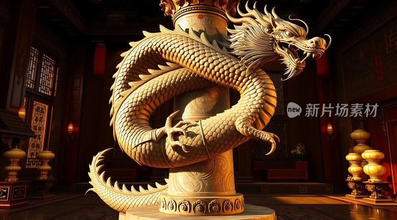 龙柱神韵古风华章