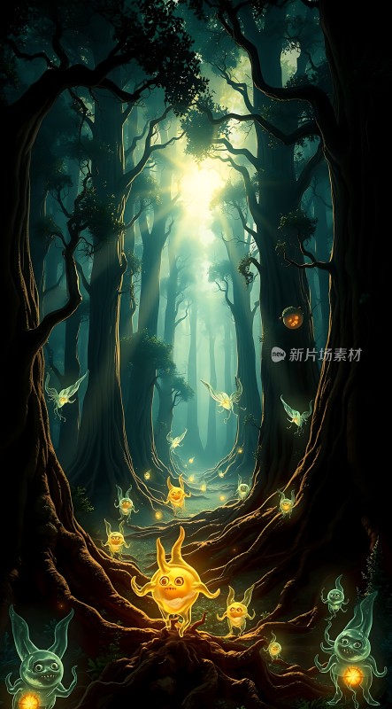 森林精灵光影奇遇记