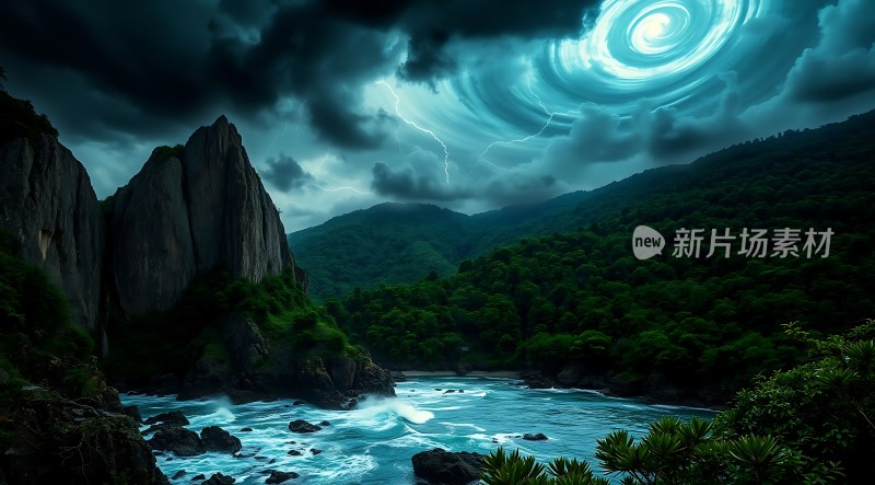 风暴之眼自然奇观