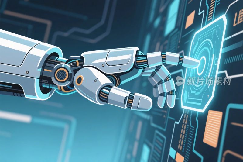 机器人操作虚拟界面