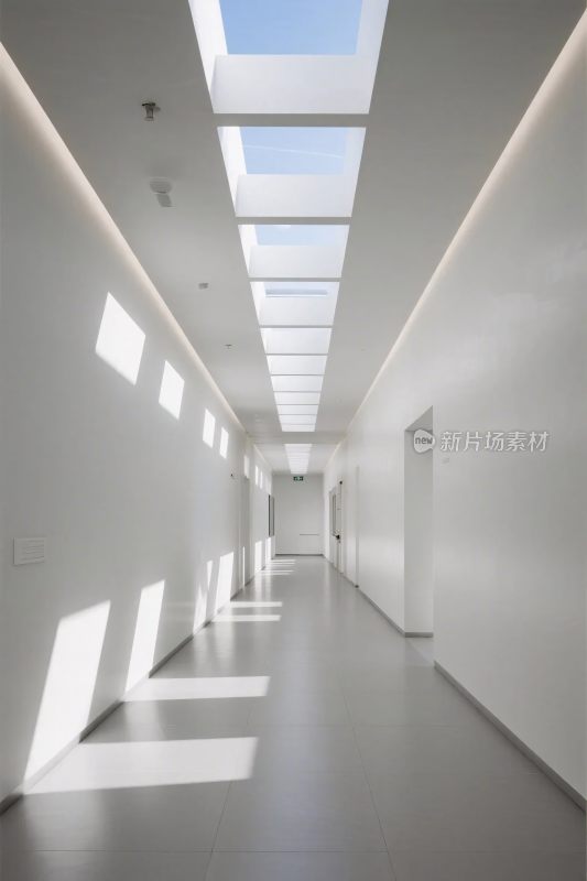 现代简约室内走廊