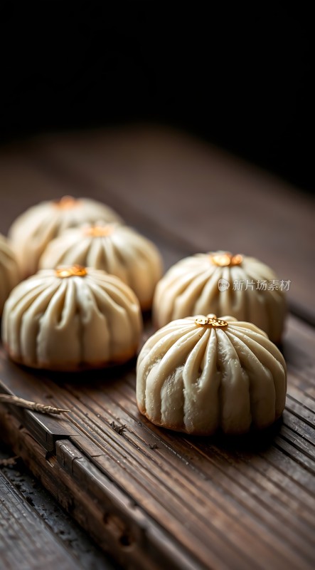 蒸笼里的美味包子