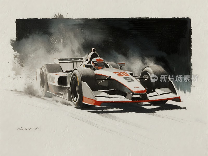 极速飞驰赛车手与速度的激情碰撞