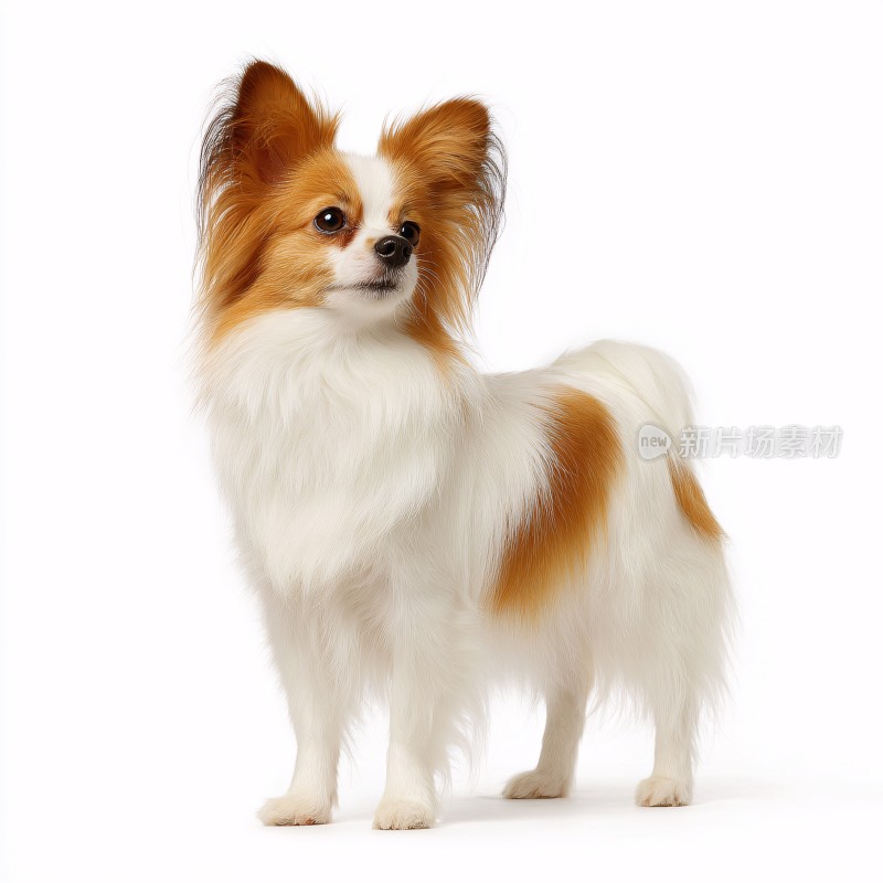 可爱蝴蝶犬宠物写真