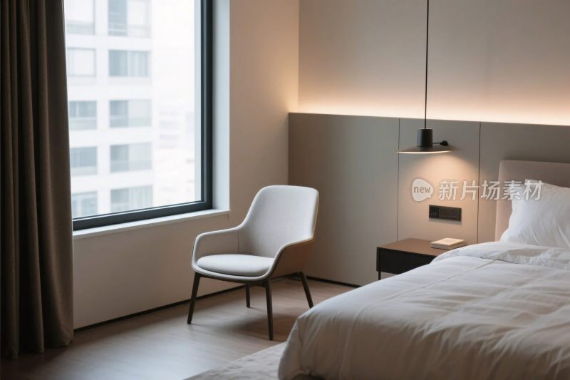 现代简约酒店客房