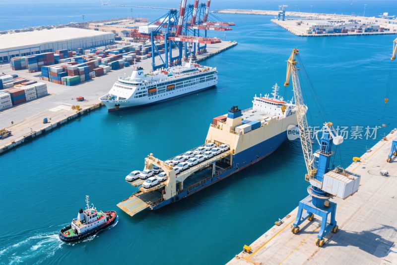 港口货运作业场景