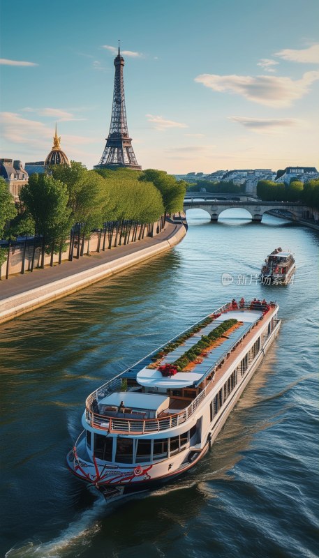 巴黎塞纳河游船