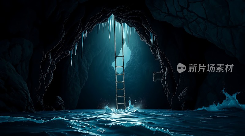 冰洞探险通往未知世界的阶梯