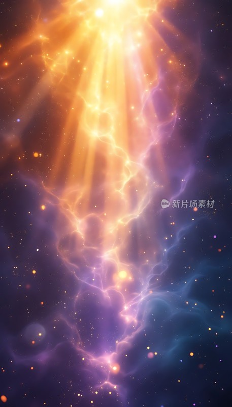 宇宙之光神秘能量流