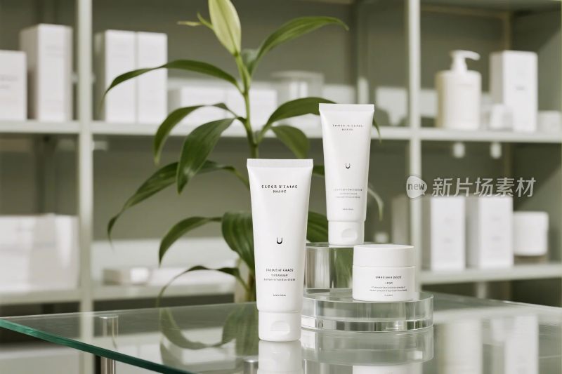 护品陈列真实场景