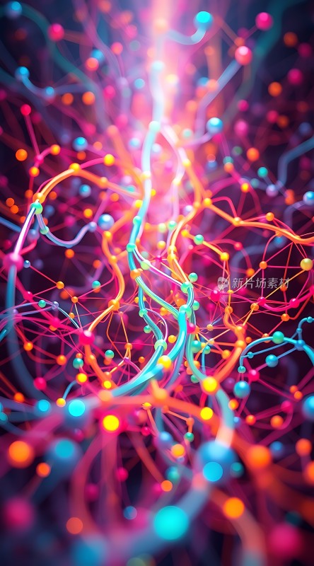五彩斑斓的神经元网络