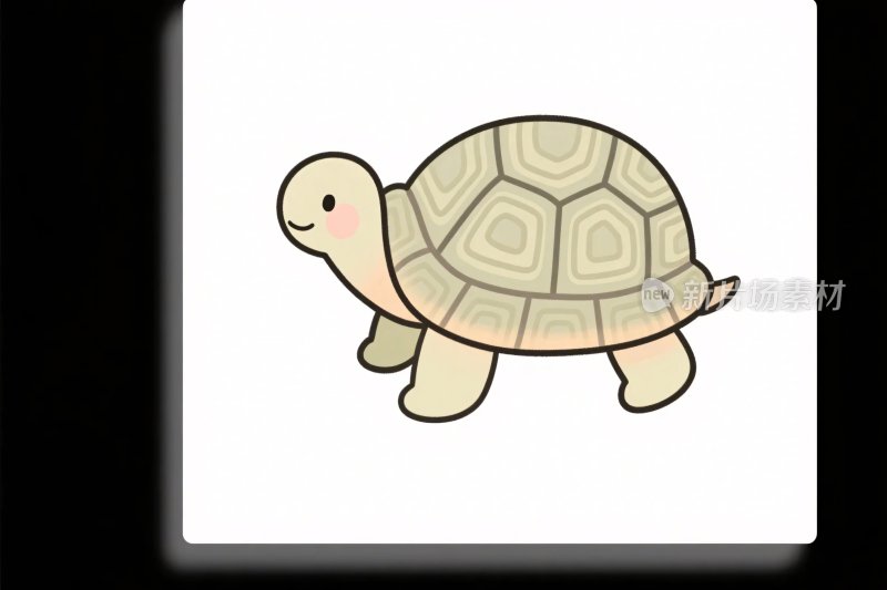 卡通乌龟插画