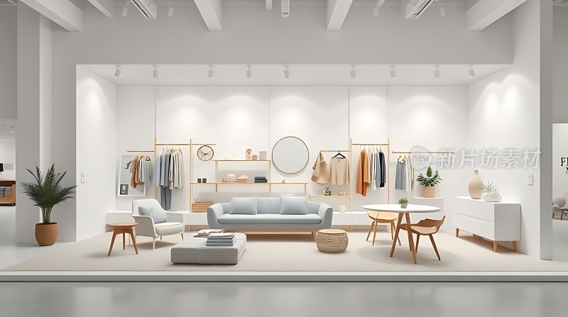 简约时尚家居展示现代生活空间