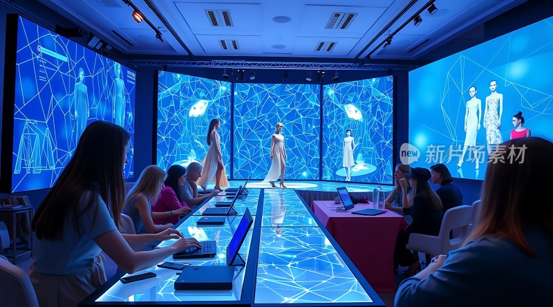 虚拟时装秀现场观众体验互动