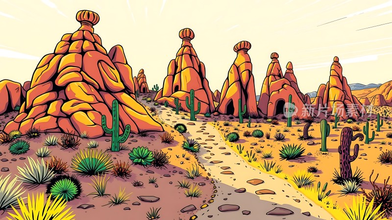 沙漠绿洲探险之旅