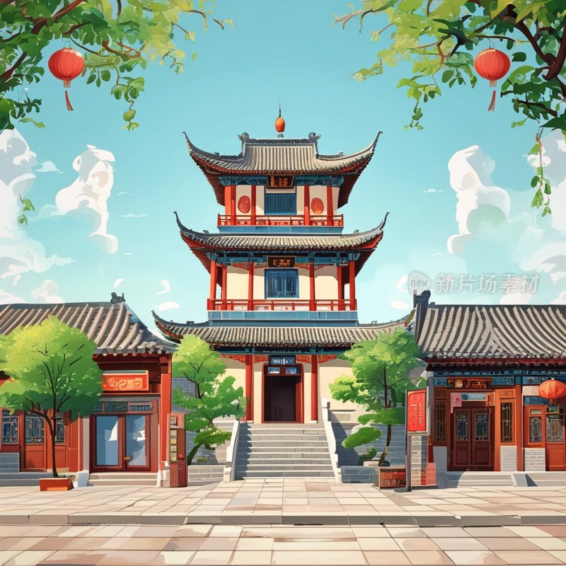 青州古城魁星楼