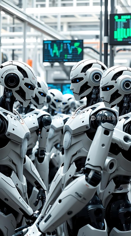 未来科技机器人集群