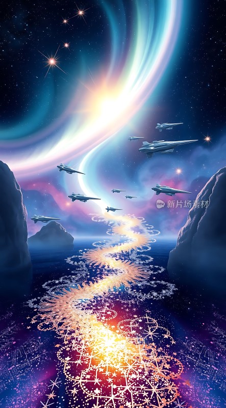 星际航行探索未知领域