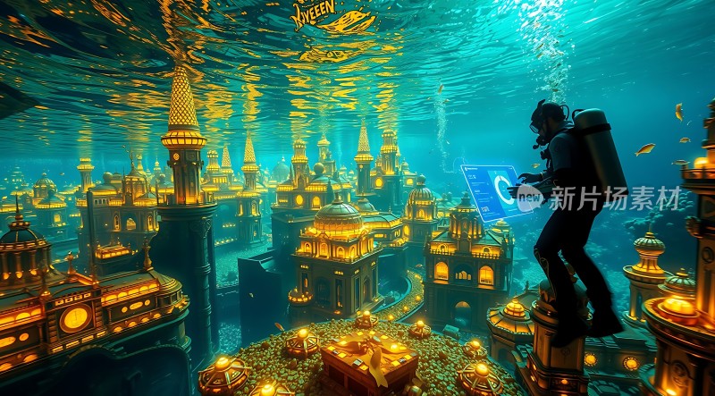 水下宝藏之城
