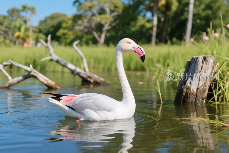 火烈鸟自然栖息
