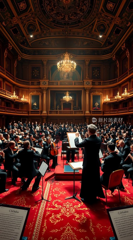 交响乐团华丽演出