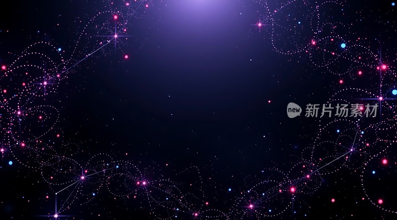 璀璨星河梦幻夜空