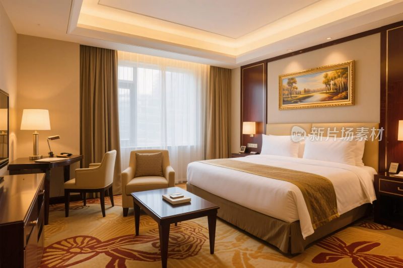 酒店客房室内实景