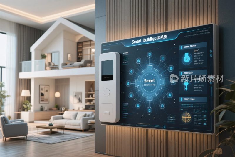 智能家居中控系统展示图