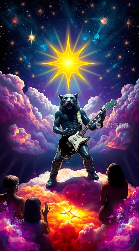摇滚星云黑豹吉他手