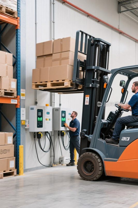 仓库叉车作业场景