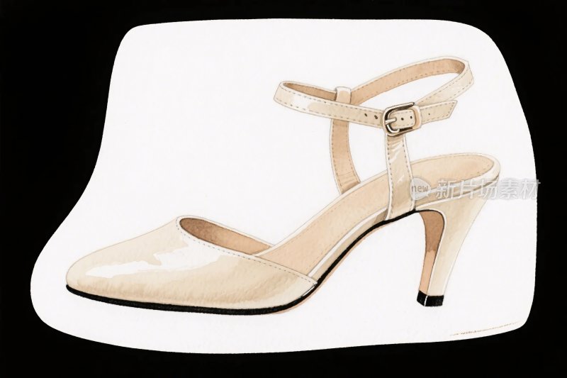 女式高跟鞋展示