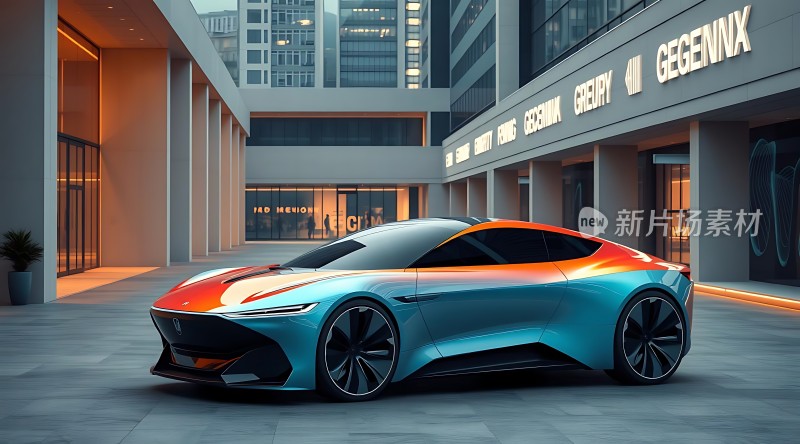 未来座驾科技与艺术的完美融合