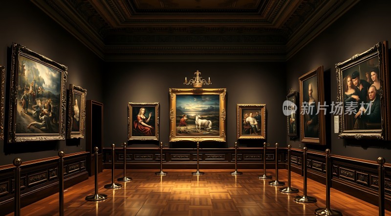 艺术殿堂经典画作尽收眼底