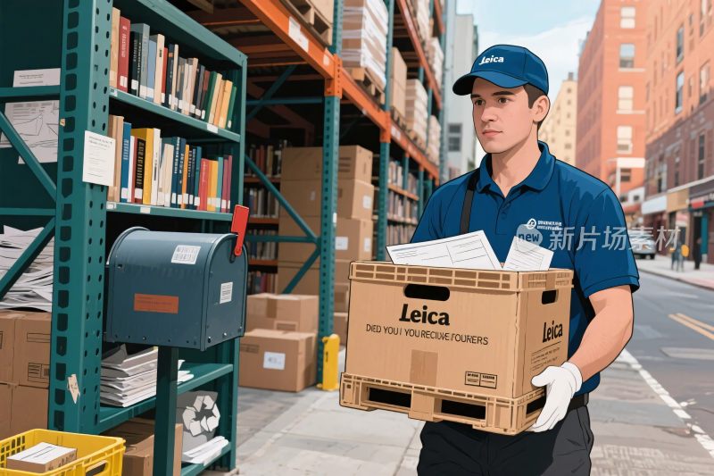 物流送货场景图