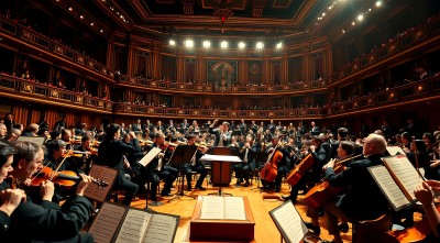 交响乐团现场演奏