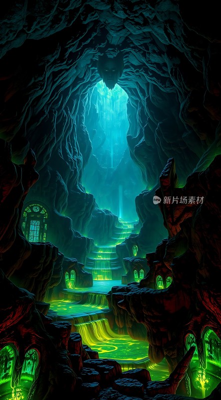 神秘洞穴秘境探险之旅