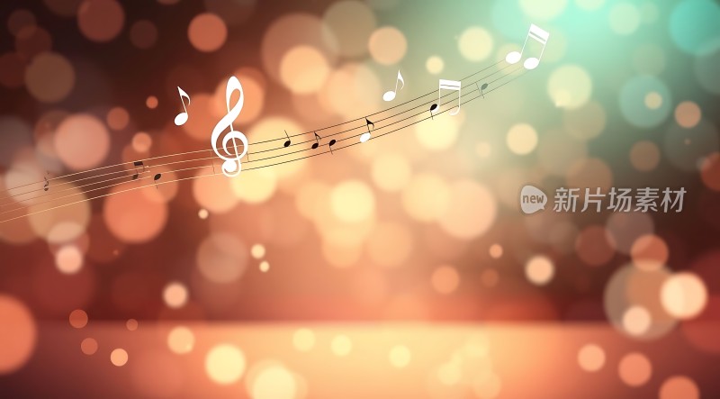 音乐旋律的梦幻世界