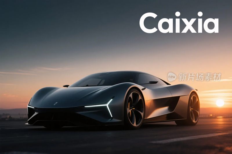 未来概念跑车展示