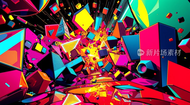 五彩斑斓的几何世界