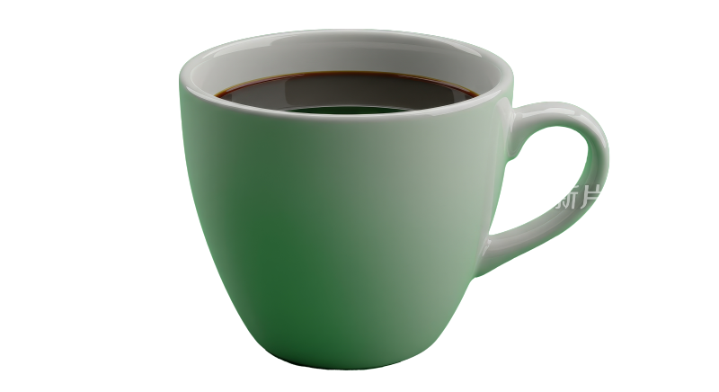 简单的咖啡杯