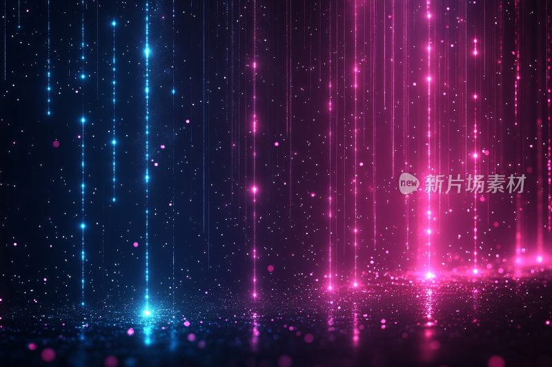 梦幻炫彩光线背景