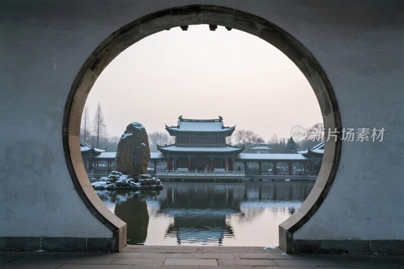 中式古建园林景观