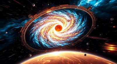 星际旋涡与神秘星球 星际旋涡与神秘星球